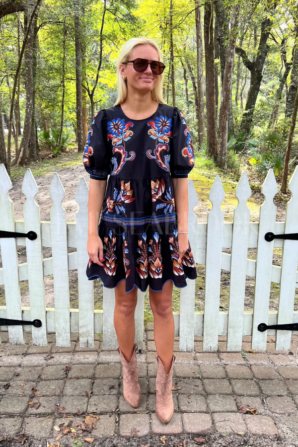 Energy Floral Mini Dress by Farm Rio