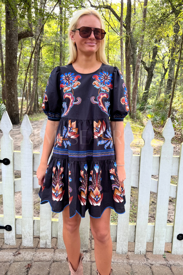Energy Floral Mini Dress by Farm Rio