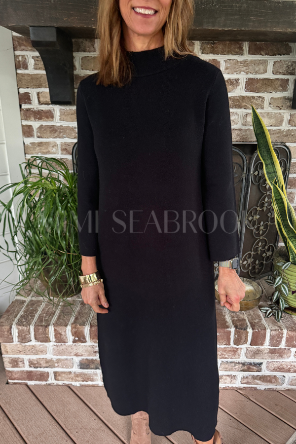 Everlee dress, black