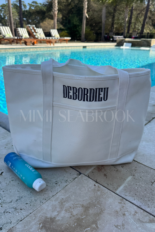 Lowcountry Tote Bag by Mimi Seabrook, Debordieu