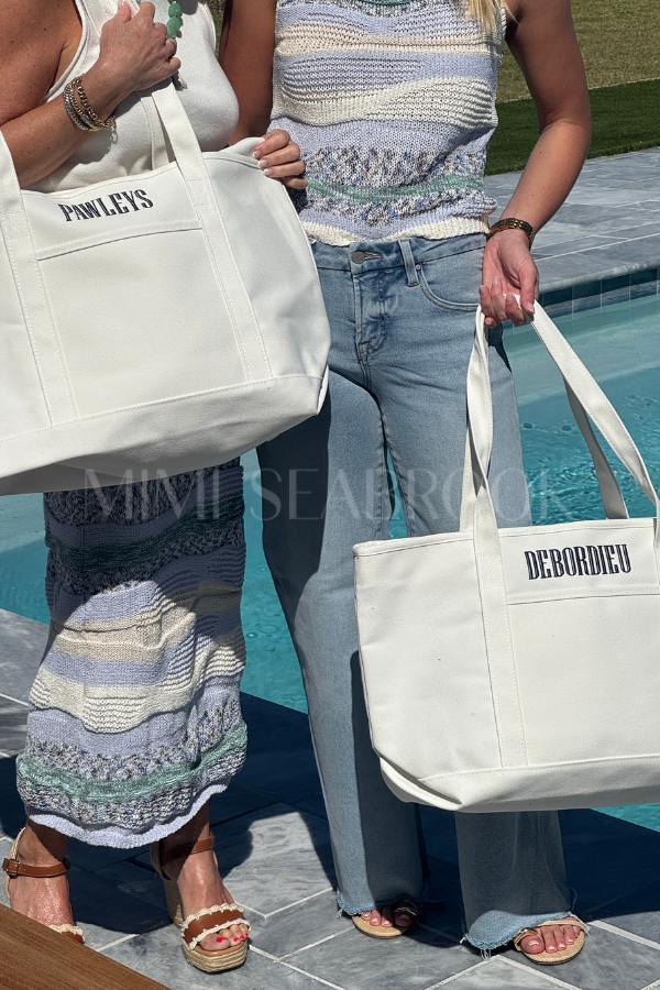 Lowcountry Tote Bag by Mimi Seabrook, Debordieu