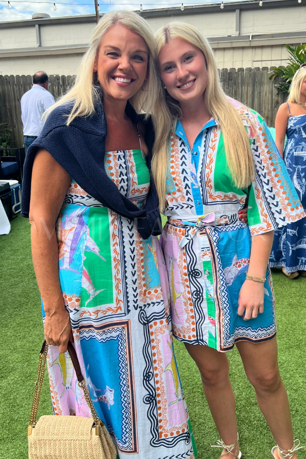 Exumas Dress by King + Pitt, conch republic print (pre-order)