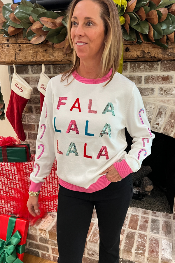 FALALA Candy Cane sweater