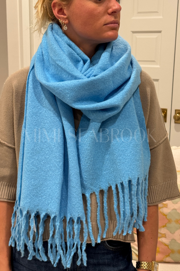 Fable scarf, blue