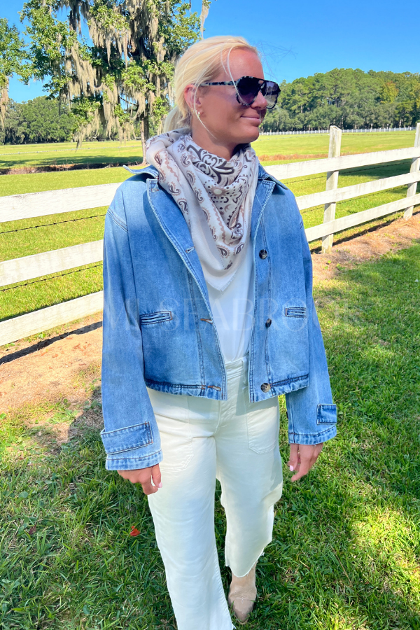 Fallon scarf, beige