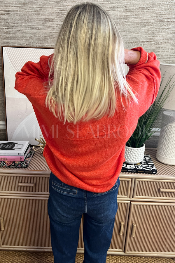Felicity sweater, orange