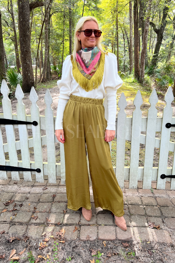 Fendler pants, avocado