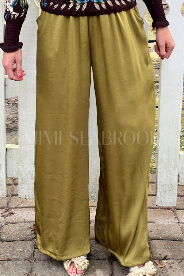Fendler pants, avocado