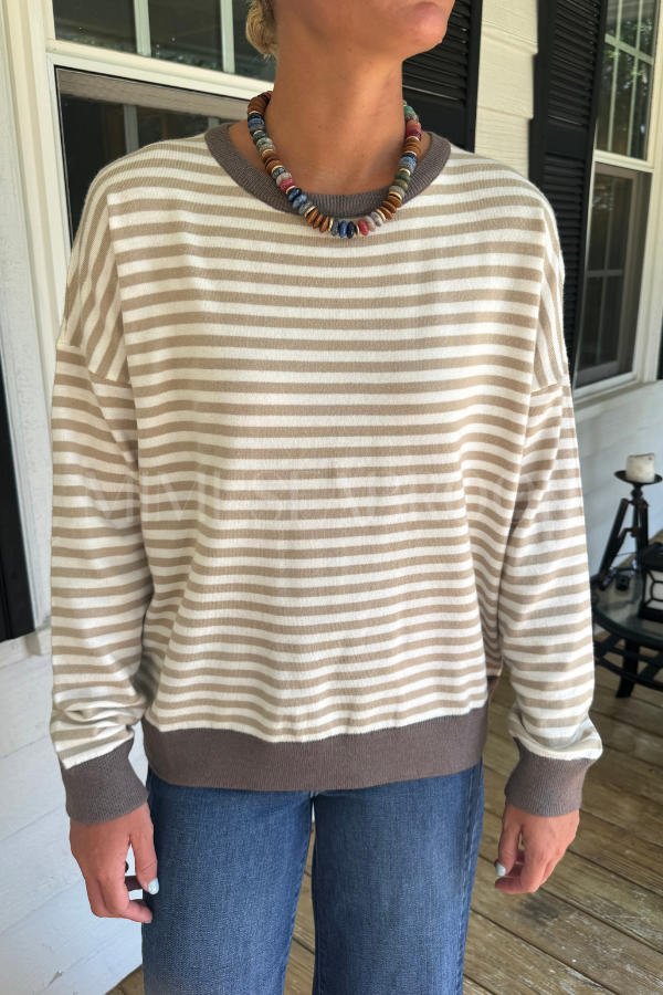 Ferris sweater, tan