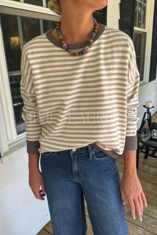 Ferris sweater, tan