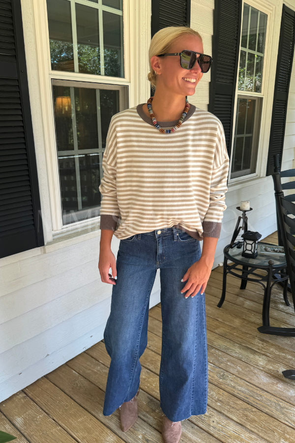 Ferris sweater, tan