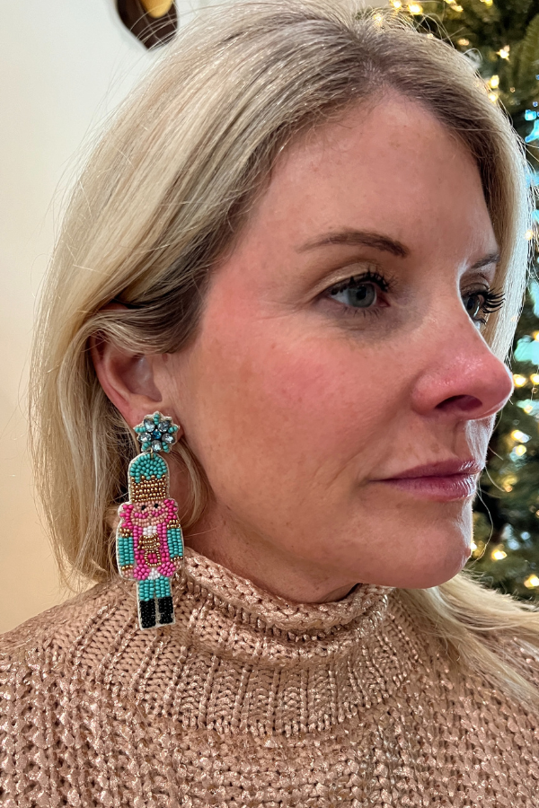 Festive Nutcracker earrings