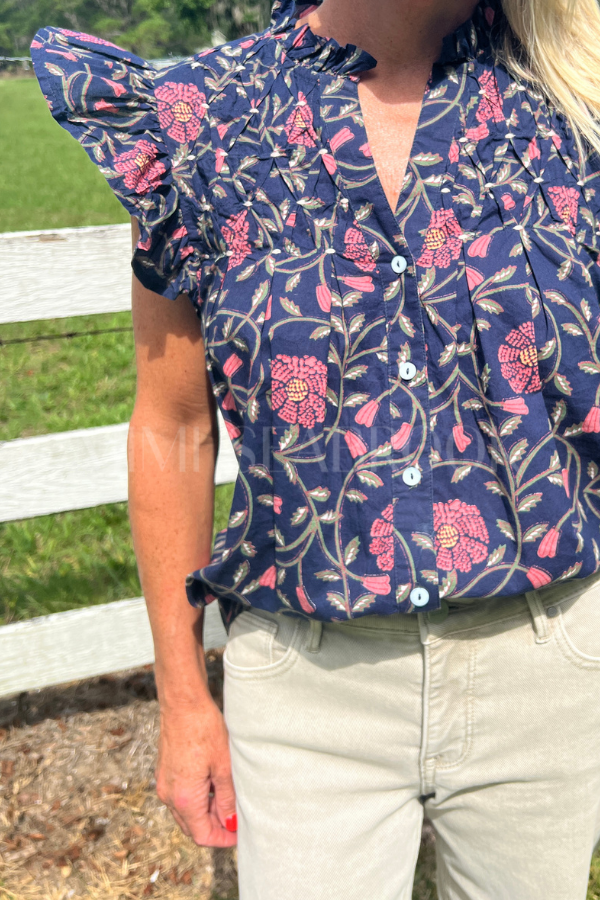 Finis top, navy