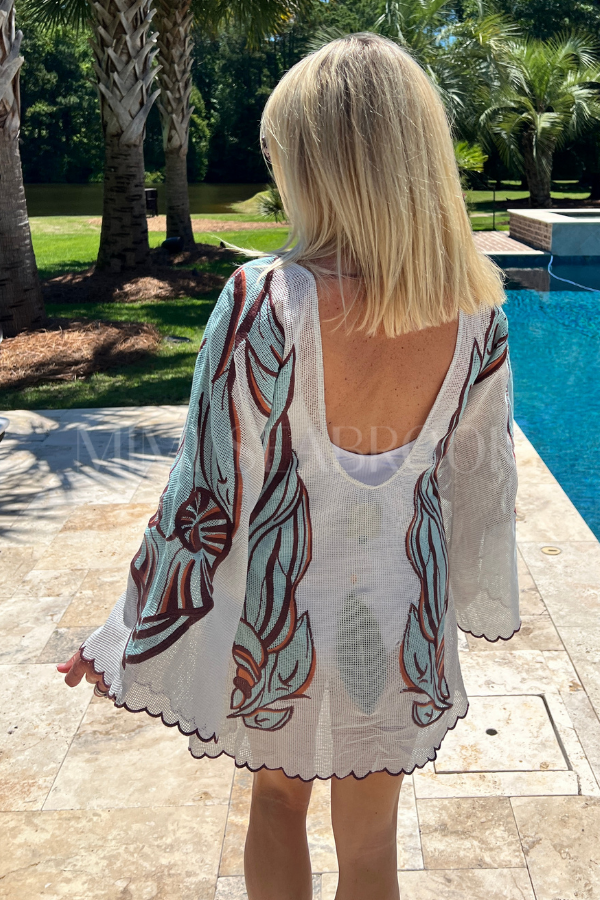 Fish Net Mini Dress by FARM RIO