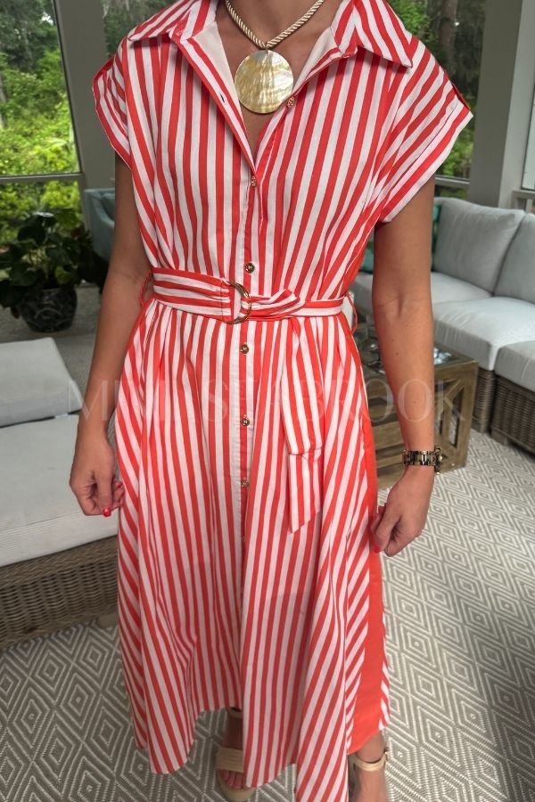 Flint dress, orange