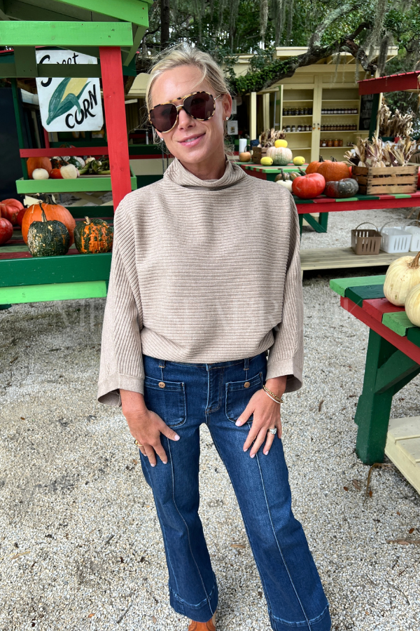 Florence sweater, taupe