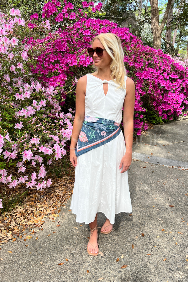 Francie dress,white