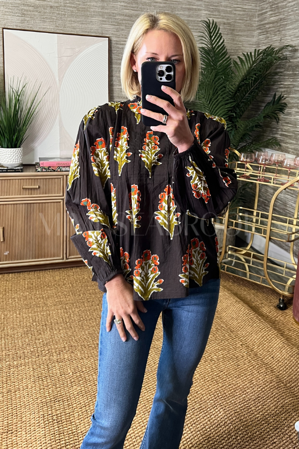 Francy top, chocolate