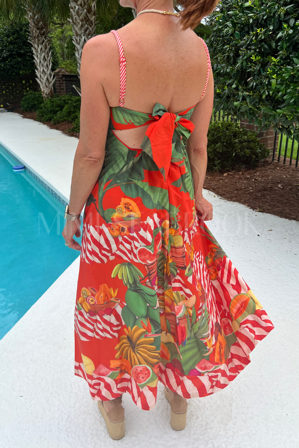 Fruit Trolley Maxi Dress by Farm Rio