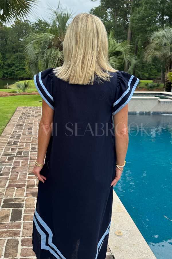 Gabriella dress, navy