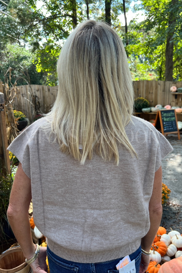 Gaillard sweater, tan