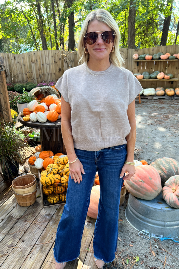 Gaillard sweater, tan