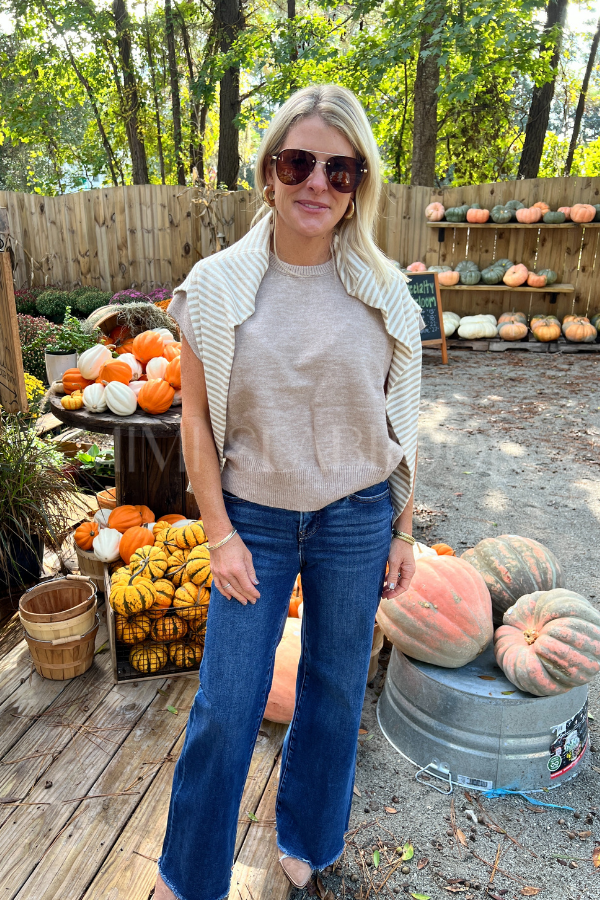 Gaillard sweater, tan