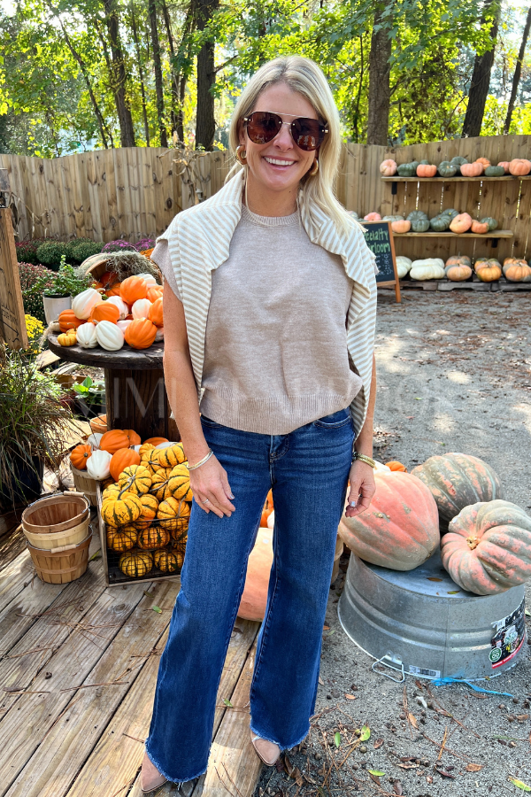 Gaillard sweater, tan