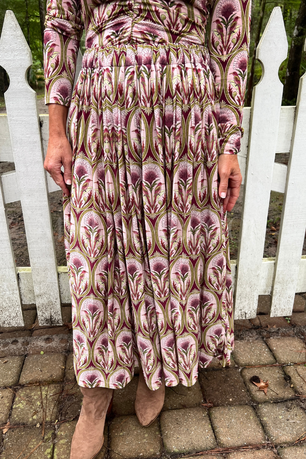 Garden Medal Midi Skirt by Farm Rio