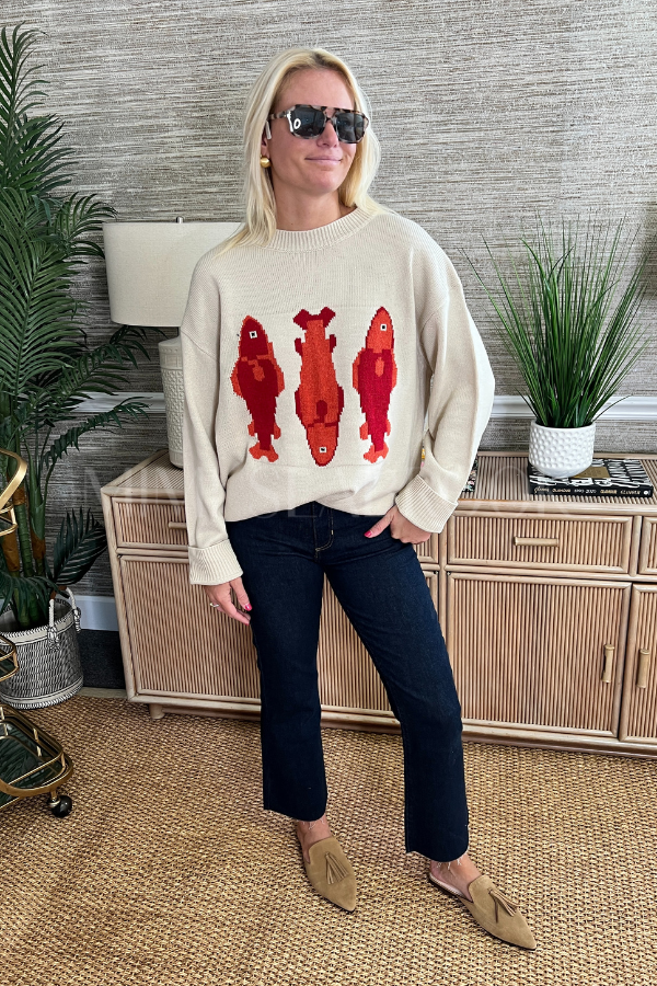 Gillson fish sweater