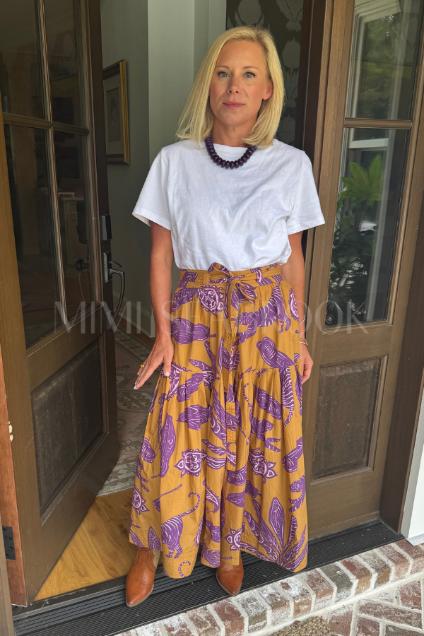 Ginny Skirt, Bengal Toffee by Oliphant