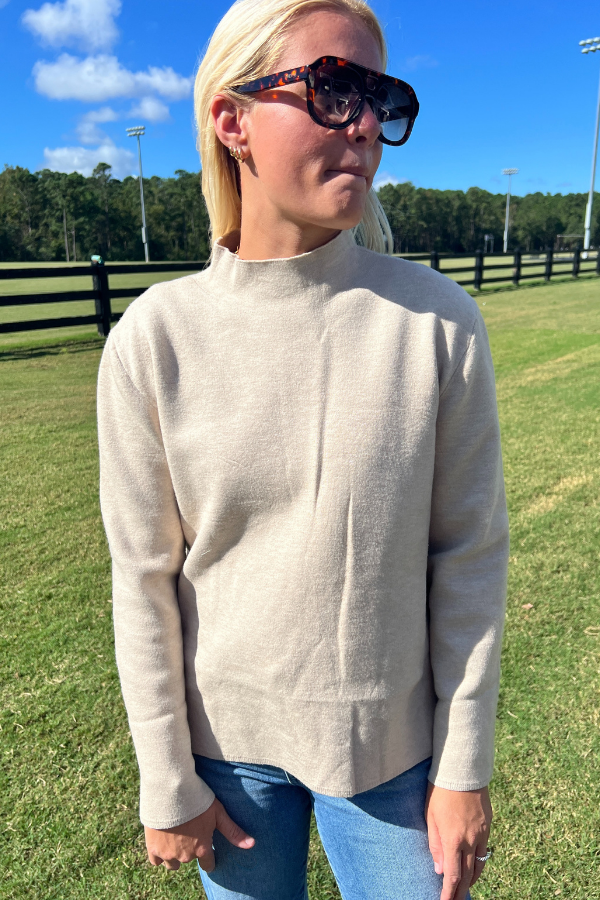 Greta sweater, oatmeal