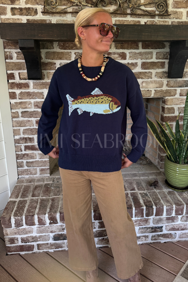 Gretchen sweater, navy