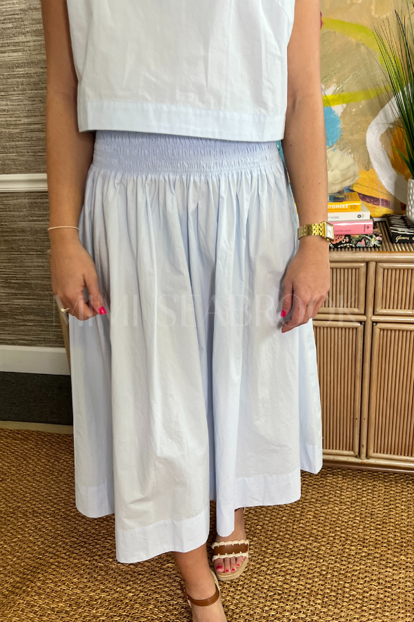 Hale skirt, baby blue