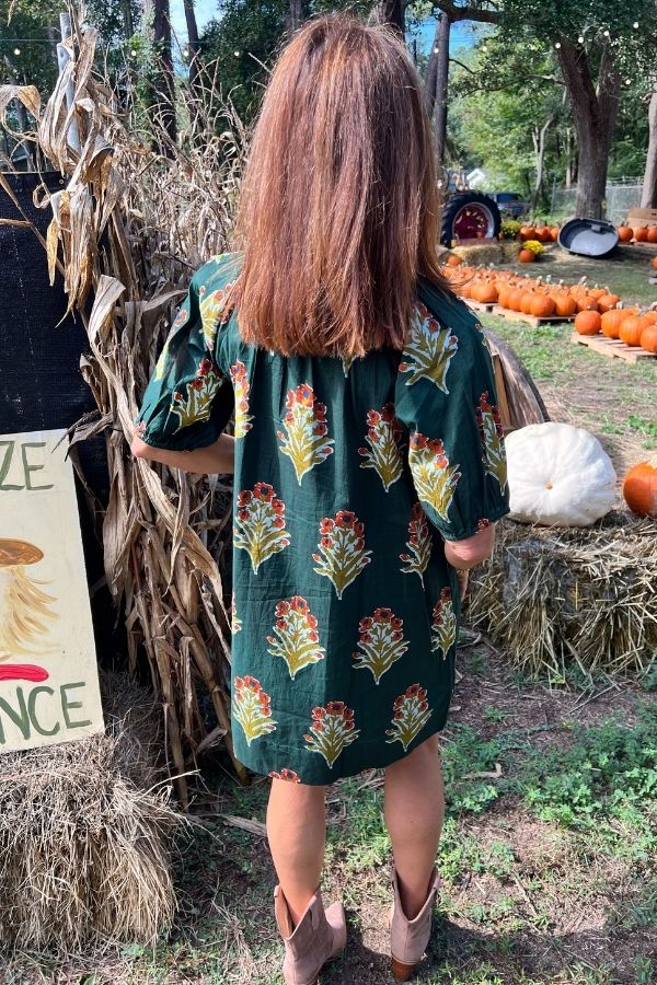 Hanover dress, green