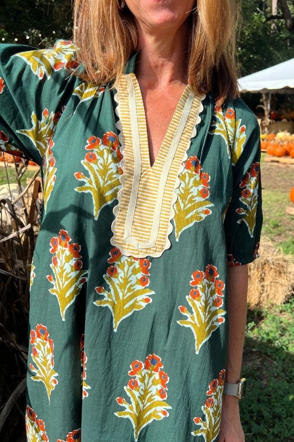 Hanover dress, green