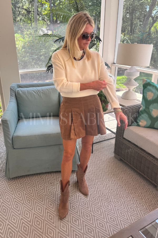 Harlee sweater, cream