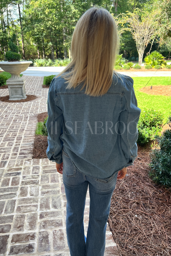 Hartline denim shirt