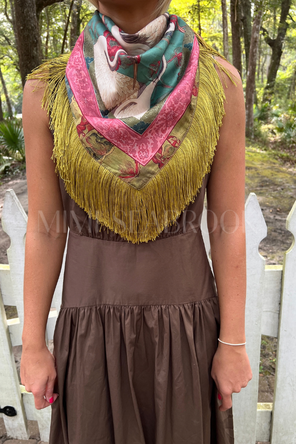 Harvest dress, brown