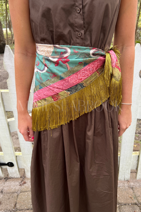 Harvest dress, brown
