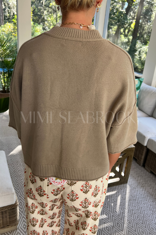 Hawke sweater, warm taupe