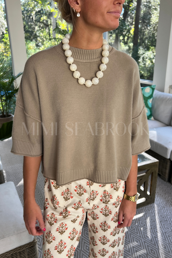 Hawke sweater, warm taupe