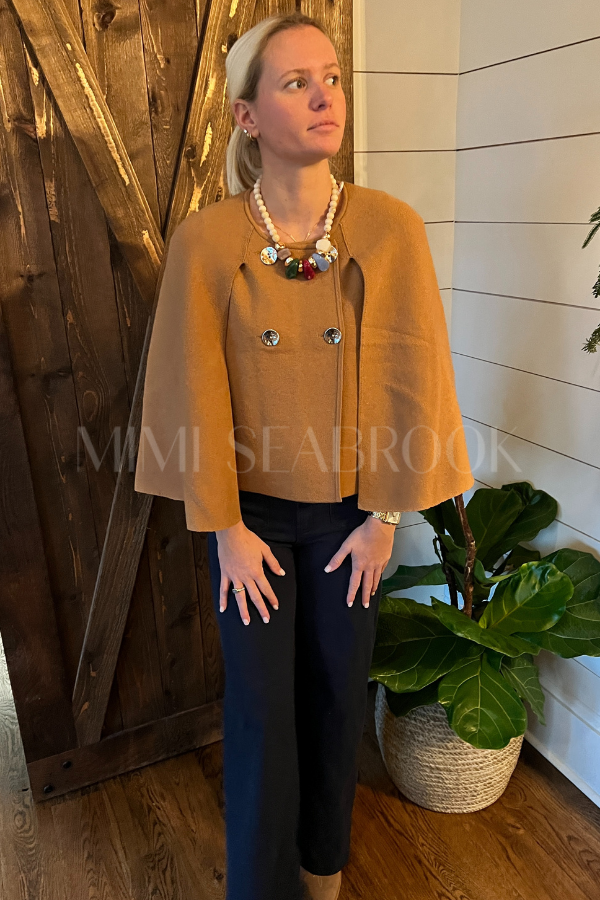Haydon poncho top sweater