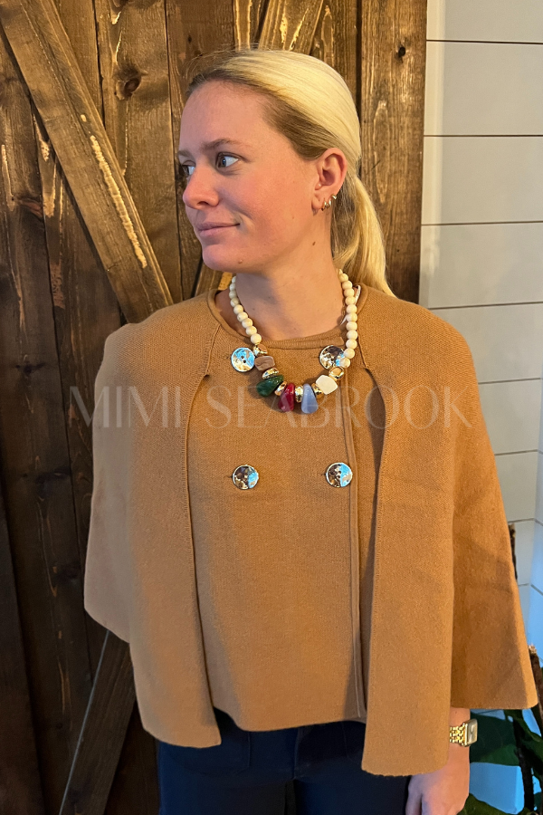 Haydon poncho top sweater