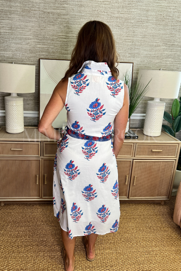 Hazel Dress, Ultramarine by Victoria Dunn