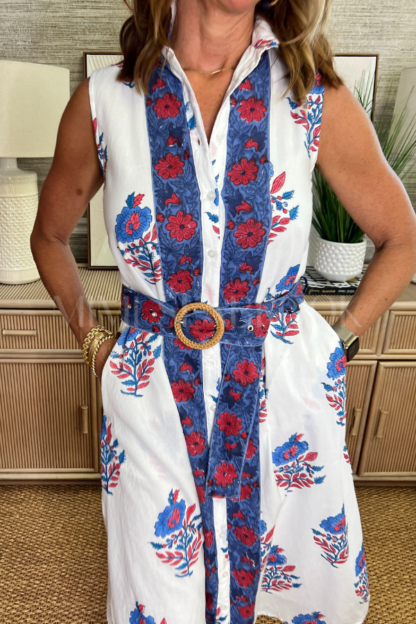 Hazel Dress, Ultramarine by Victoria Dunn