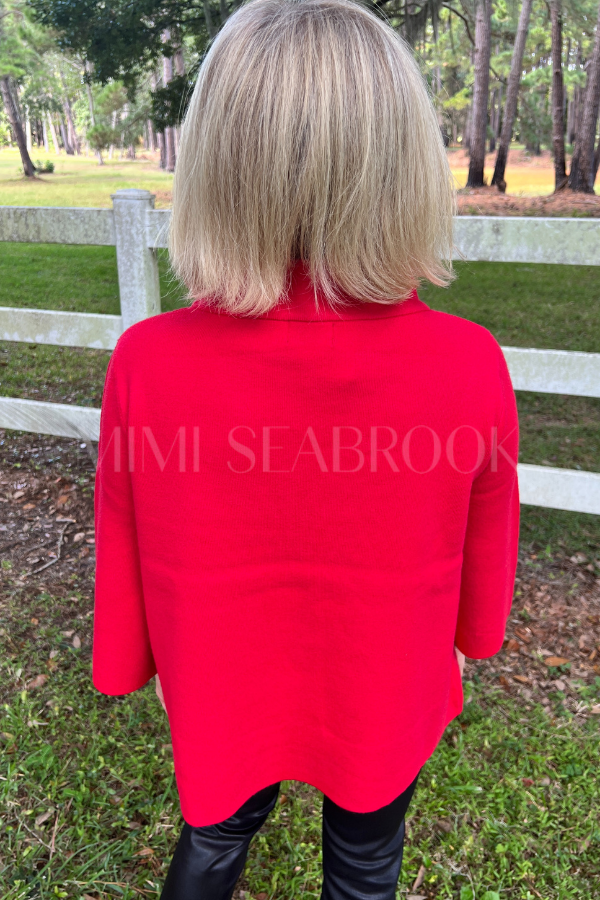 Hillcrest sweater, Red