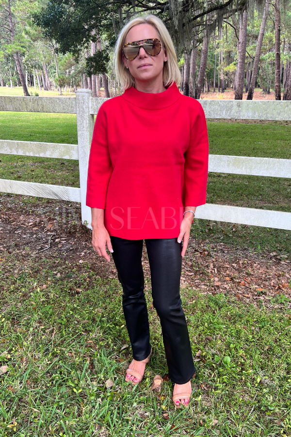 Hillcrest sweater, Red