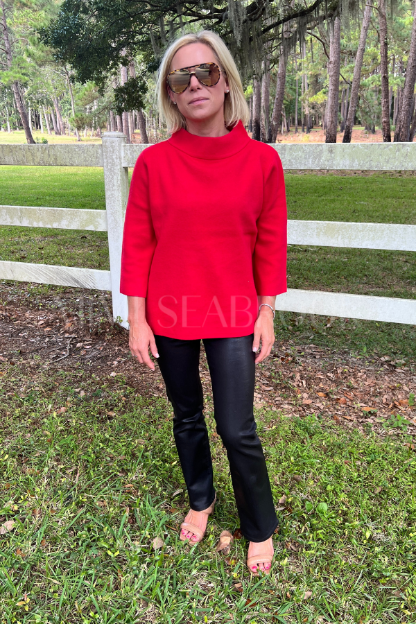 Hillcrest sweater, Red