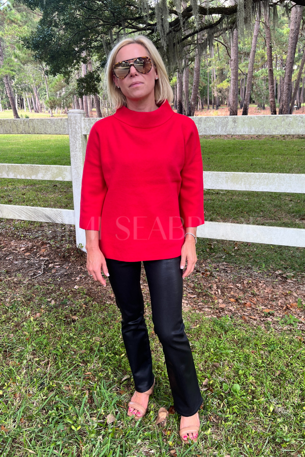 Hillcrest sweater, Red